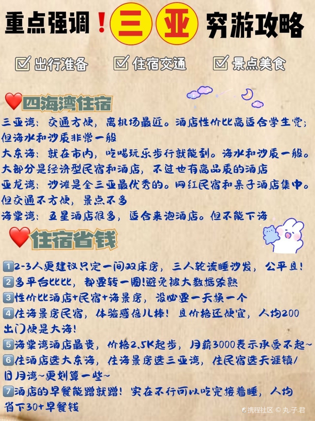 三亞窮游攻略及費用詳解，三亞窮游攻略詳解與費用剖析